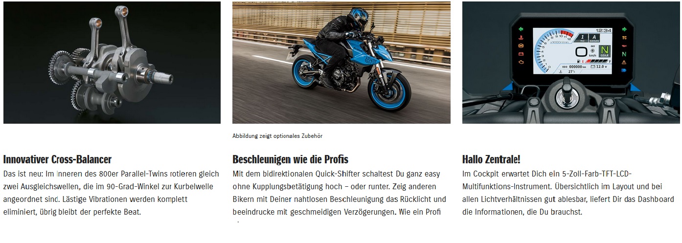 Suzuki GSX 8S Bild 3