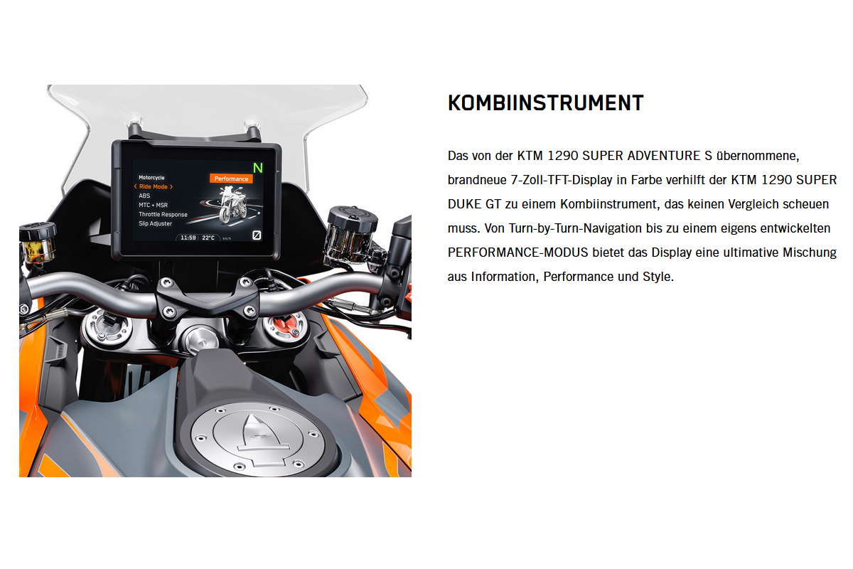 KTM 1290 Super Duke GT 2022 Bild 20