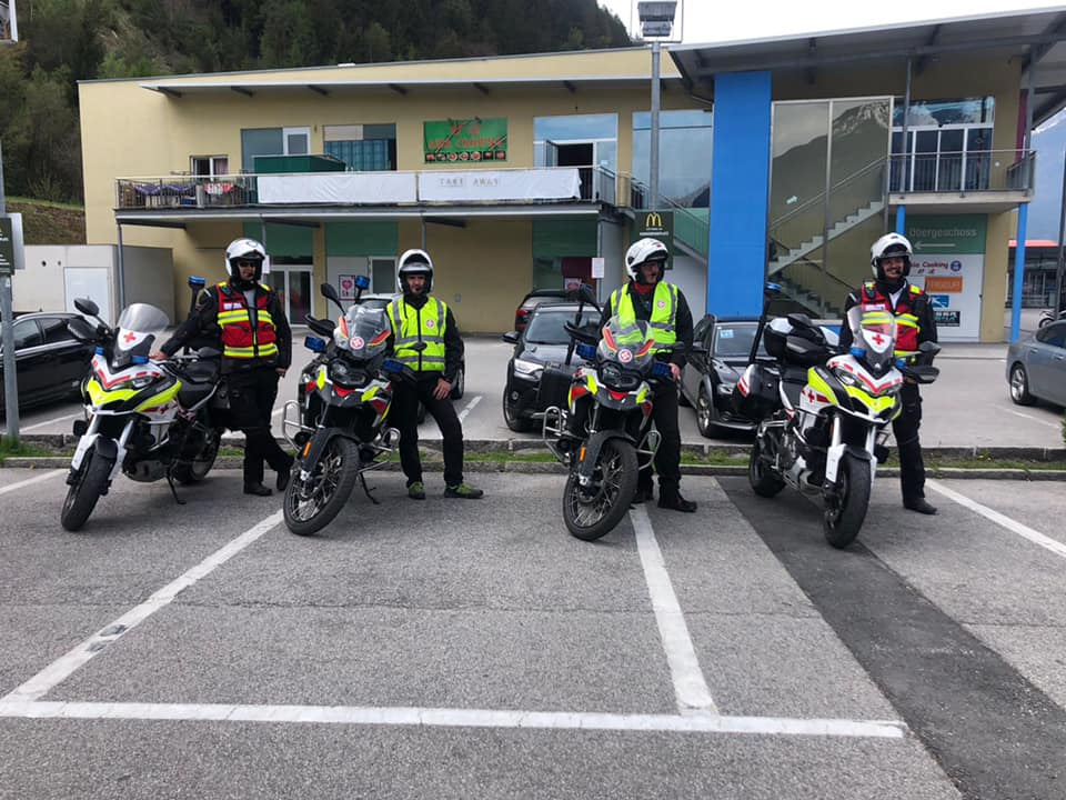 Motorradstaffel Samariterbund Tirol   Bild 1