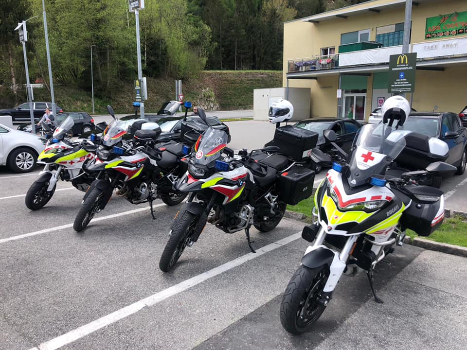 Motorradstaffel Samariterbund Tirol   Bild 2