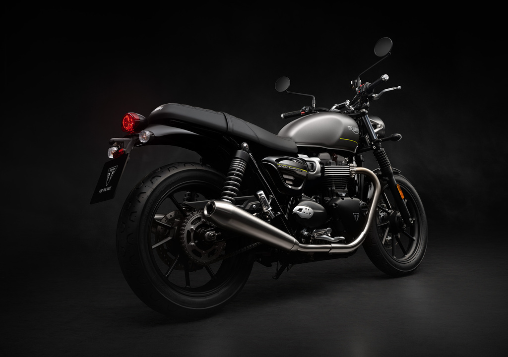 Triumph Speed Twin 900   Matt Silver Eis   Bild 3