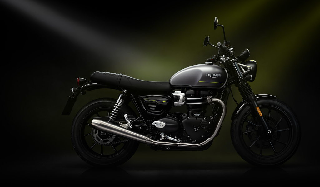 Triumph Speed Twin 900   Matt Silver Eis   Bild 4