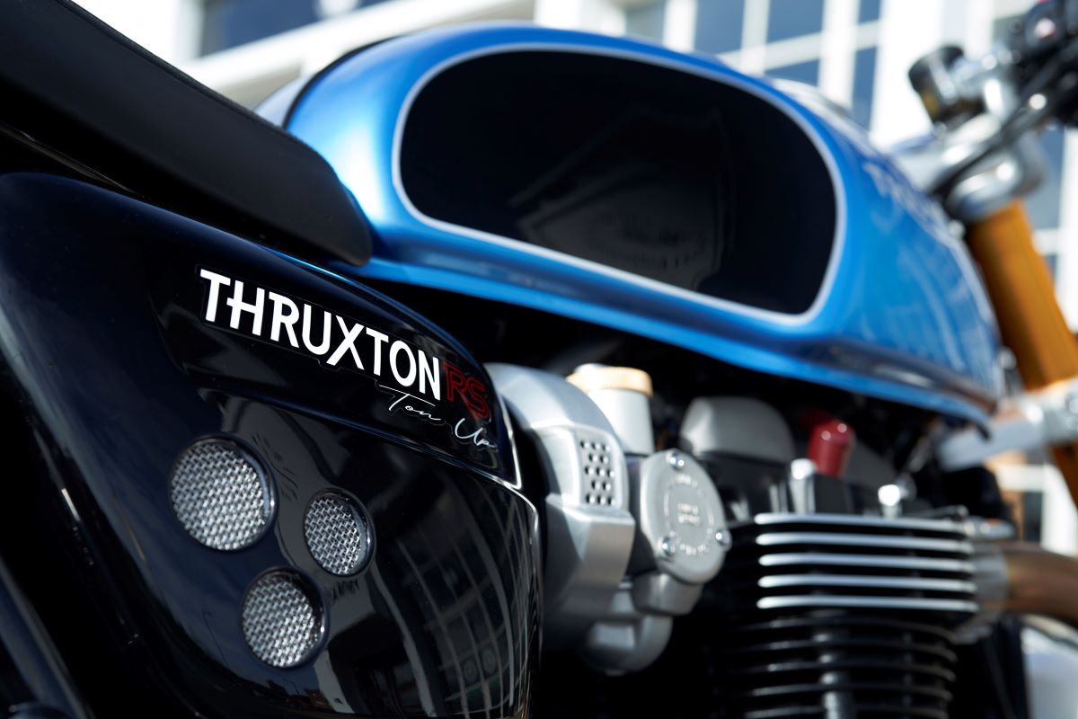 Thruxton Ton Up Details 2