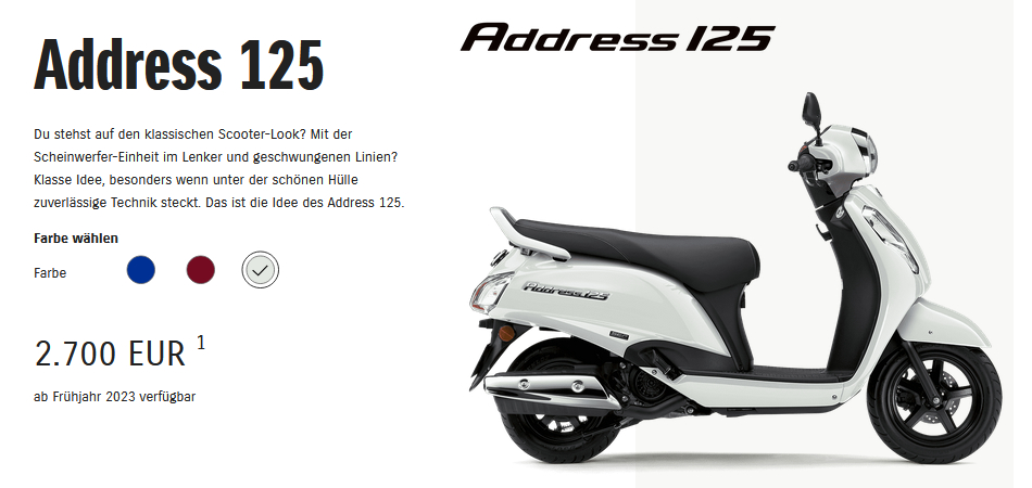 Suzuki Address 125